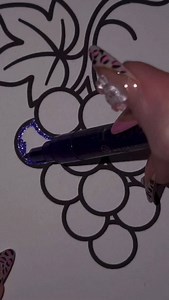 37K views · 2.1K reactions |  Grabie fine tip glitter markers  #ASMR #satisfying #coloring #relaxingvideos | Alba Leon Coloring Books | Facebook