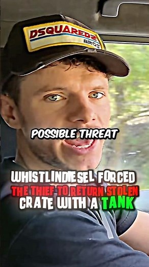 How WhistlinDiesel Made A Thief Return Stolen Items Using A Tank