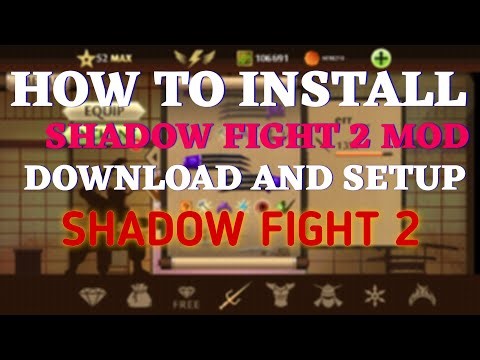 SHADOW FIGHT 2 ☠️ HOW TO INSTALL MOD AND DOWNLOAD