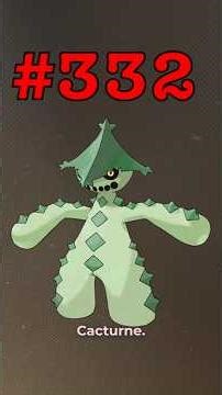 Pokédex Challenge - Episode #332 - Cacturne