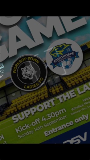 First home game of the Season, Come and support @Worksoptownladiesfc #worksoptownladiesfc #football #womensfootball #winners