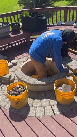 Before ➡️ After: What a transformation! ✨ Our team turned this old fire pit into a stunning fountain feature—and the results speak for themselves. Ready for your own backyard upgrade? Get started today at gardenstatekoi.com/contact-us #FountainInstall #BeforeAndAfter #BackyardMakeover | Garden State Koi Pond & Waterfall Design Center | Facebook