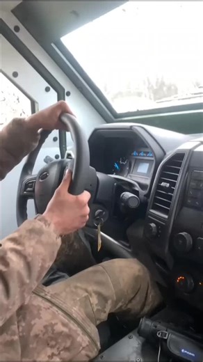 Driving a Modern Military Truck: Inside the Vehicle