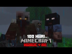 100 Hari di Minecraft Hardcore Zombie Apocalypse [part 1]