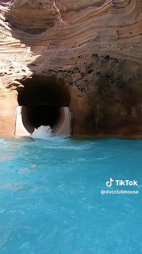 The volcznic vertical waterslide at Disney’s Aulani resort in Hawaii is intense! #waltdisneyworld #disneyvacationclub #disneysaulani #waterslide #hawaii