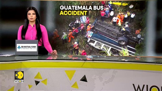 Guatemala Bus crash: Bus plunges 20 meters into a ravine
