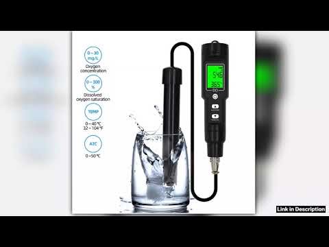 Professional DO9100 Dissolved Oxygen Meter Digital DO Test Water Quality Analyzer for Seawater