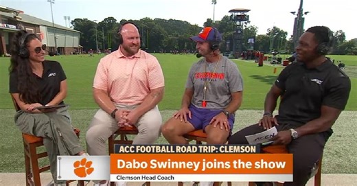 WATCH: Dabo Swinney interview on ACC Network Road Trip to Clemson