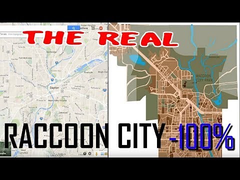 THE REAL RACCOON CITY - #100% - RACCOON CITY LOCATION IN REAL LIFE - LOCATION OF RACCOON CITY