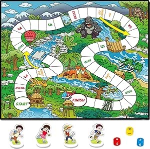 Aizweb Math Board Games for Kids,Addition & Subtraction Game,Educational Learning Board Games for 1st Grade for Boys and Girls Ages 5 6 7 8,Travel Indoor Outdoor Classroom Dice Family Games