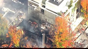 15K views · 347 reactions | "I'M NO HERO, JUST DOING MY JOB": A firefighter who's being hailed as a hero for evacuating a building before a powerful gas explosion in a popular Portland shopping district says the blast threw him up to 20 feet. | 12News | Facebook