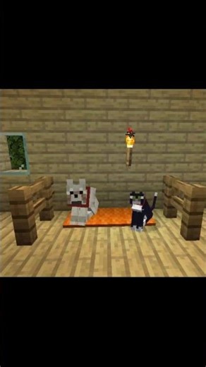 🔥 Minecraft Mystery: Wolf Cat ko dekh ke attack kyu nahi karta?! 🔥