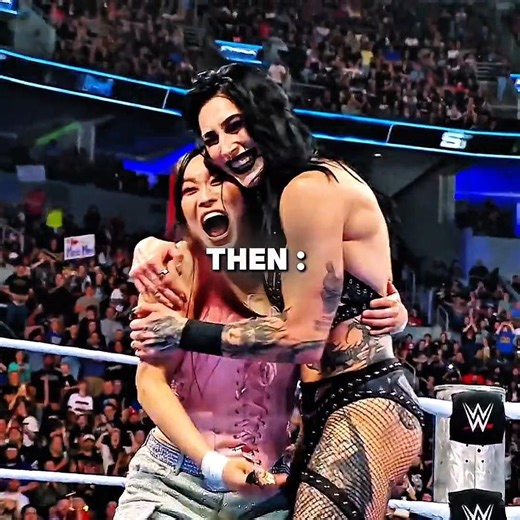 Rhea Ripley And Iyo Sky Rivalry With Jade Cargill, Michin And B-Fab 🥵 || Then Vs Now || Edit! #wwe