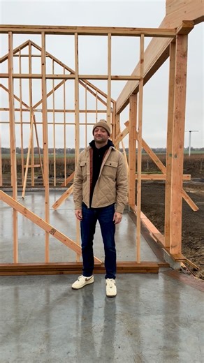 Big things are taking shape at Bledsoe Family Winery! Framing is officially underway at our new tasting room on the south side of the Walla Walla Valley. We can’t wait to open our doors and welcome you later this year. | Bledsoe Family Winery