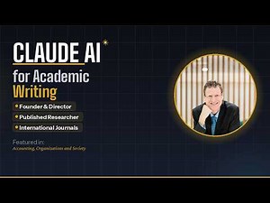 Claude A.I. for Academic Writing