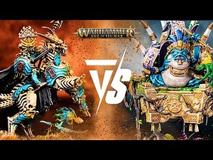 Ossiarch Bonereapers Vs Seraphon: Age of Sigmar 2000pts Battle Report