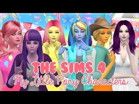 The Sims 4 Create a Sim | My Little Pony Characters