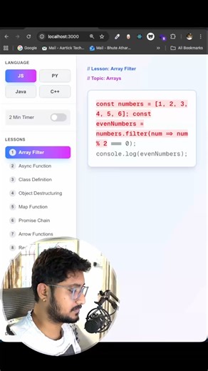 Tutedude on Instagram: "Day 6 of Developer based typing platform #coding #programming #frontend #tutedude #tutedudeofficial"