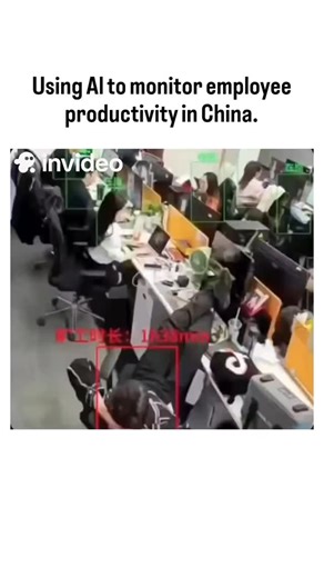 How Do Things Work on Instagram: "In China, companies are increasingly using artificial intelligence to monitor employee productivity by tracking work patterns, screen activity, attendance, and even facial expressions. AI-powered cameras and software can analyze posture, focus levels, and time spent on tasks, helping managers identify inefficiencies in real time. Supporters argue that this technology boosts accountability, reduces time theft, and optimizes workforce performance, especially in la