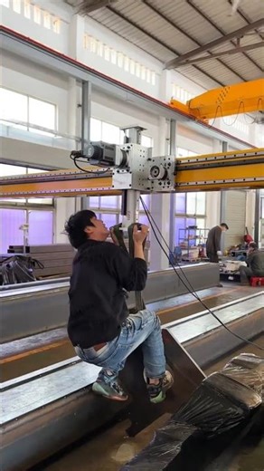 200kg payload rack and pinion linear motion truss manipulator actuator #linearmotion #linearactuator