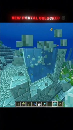 Minecraft new portal unlock #minecraft