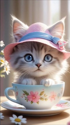 ☕🐾 The Cutest Tea Party Ever!