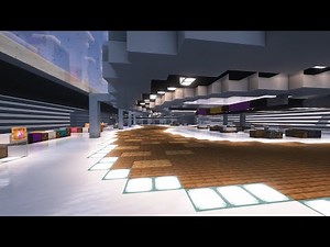 MINECRAFT | How to Build a Realistic Modern AIRPORT | Duty-Free Shopping Area | Tutorial 1/2