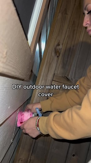 DIY Outdoor Water Faucet Cover Tutorial
