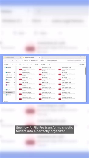 Stop wasting time organizing files manually—AI File Pro does it