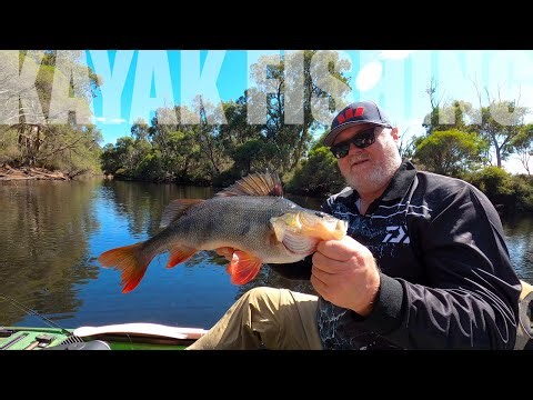 Pedal Kayak Fishing with a Mate | Red Perch Session