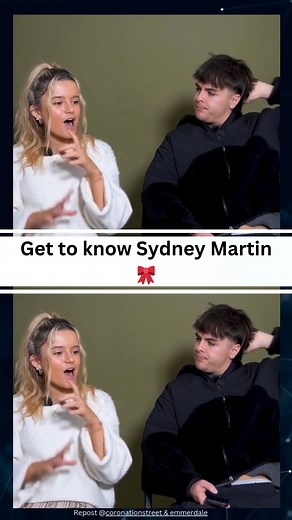 Get to know Sydney Martin 🎀 . . . . #coronationstreet | Coronation Street News & Spoilers
