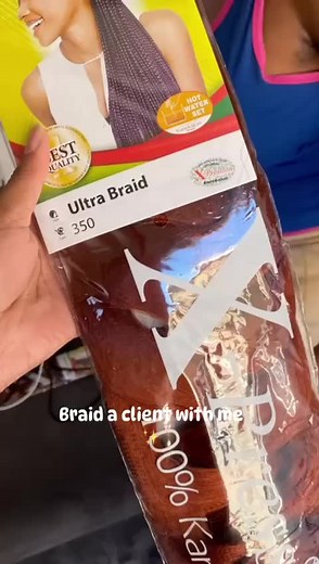 Braid with X-Pression Ultra Braid #350 | Hair Styling Review