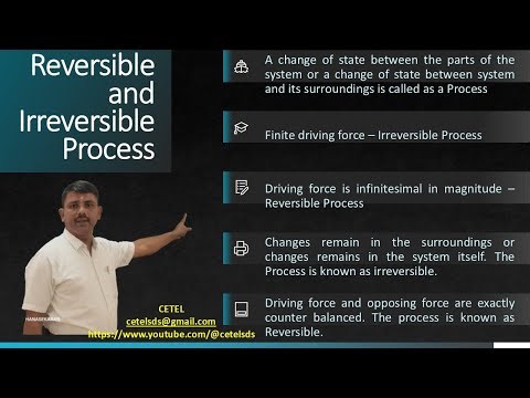 Reversible and Irreversible Process