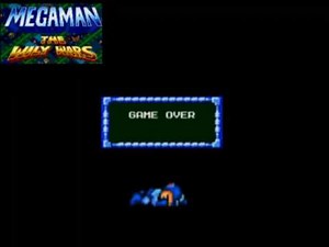 Mega Man: The Wily Wars - Game Over (Mega Man 2)