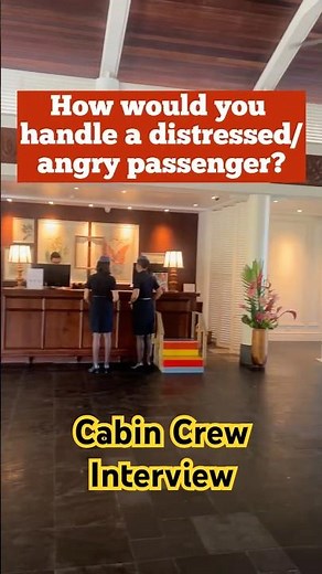 Cabin Crew Interview Question They ALWAYS Ask ✈️ (Perfect Answer Inside) #cabincrew #interview #yt