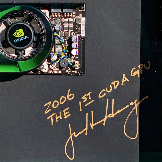 You Could Win This Jensen Huang-Signed GeForce 8800 Ultra GPU Ahead of CES 2025