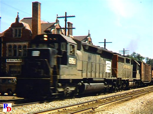 At Chelsea, Michigan and vicinity we see a historic building and the failed Penn Central Railroad. From the Green Frog Productions show "Penn Central, Volume 3" https://rfd.video/PC3 | Railfan Depot