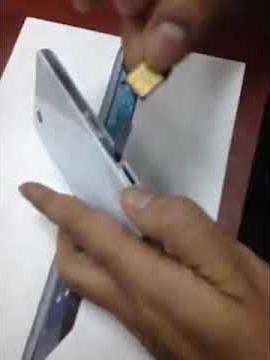 Sony xperia z3 how to : insert and remove the nano sim