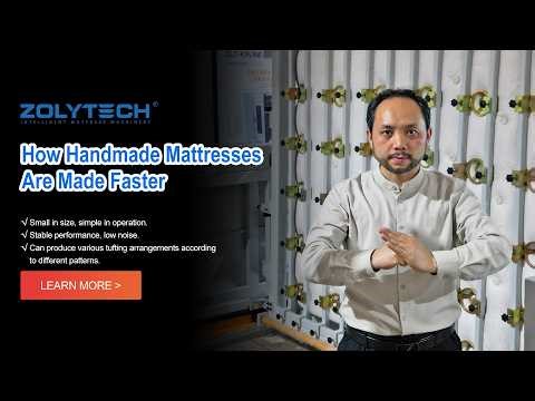 Automatic Mattress Tufting Machine for Luxury Mattresses Sofas Cushions and Pet Beds