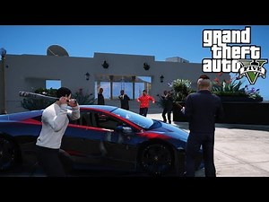 GTA 5 MOD VITA REALE DA CALCIATORE ⚽ #33 - BUFFON & DYBALA RUBANO LA MIA LAMBORGHINI!!