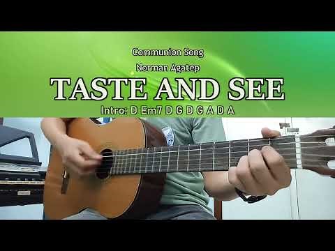 Taste And See - Norman Agatep - Guitar Chords