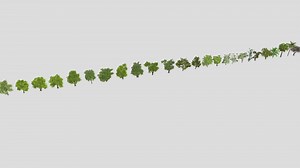 Tree Collection - 3D model by Alaa-ElDien