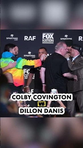 Dillon Danis and Colby Covington SEPARATED during chaotic RAF 07 faceoff | MMA Fighting