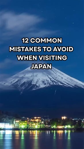 3.1K reactions · 509 shares | 12 Common Mistakes to Avoid on Your Trip to Japan  Make the most of your visit by skipping these travel slip-ups! | Wander in Japan | Facebook