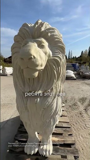 Детально проработанные скульптуры из бетона!