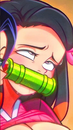 [SemiDraws] Shinobu X Nezuko | Demon Slayer Comic Dub | Cheese Slap Meme #r34 #nezuko #demonslayer