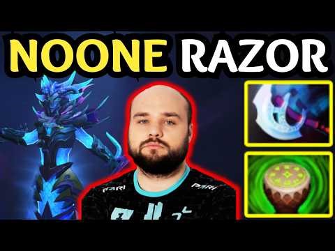 🔥 17000 MMR NoOne RAZOR Mid — INSANE Static Link DOMINATION 🔥 Dota 2 Mid