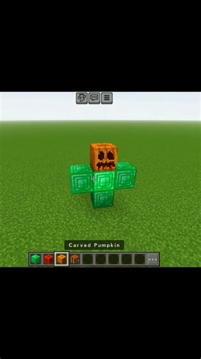 MINECRAFT EMERALD GOLEM AND REDSTONE GOLEM #minecraft