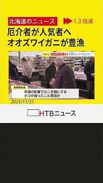 【1匹950円】厄介者が人気者に！オオズワイガニが豊漁「濃い味残ってる」おいしいカニ見分けるポイントは？