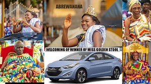 Ahafo chiefs and ministers welcome the winner of miss golden stool 2022 - ABREWANANA in a grand style. We do not own the right to some of the audio in this video it's used for educational purposes. | Ahafo Tv